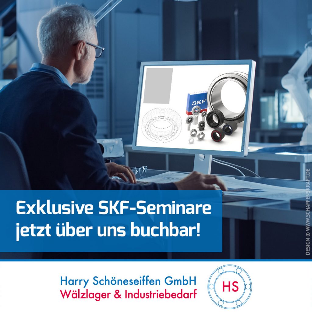 Neue Horizonte in der Wälz­lager­technik – Exklusive SKF-Seminare jetzt über uns buch­bar!